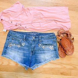 American Eagle Medium Wash Shortie